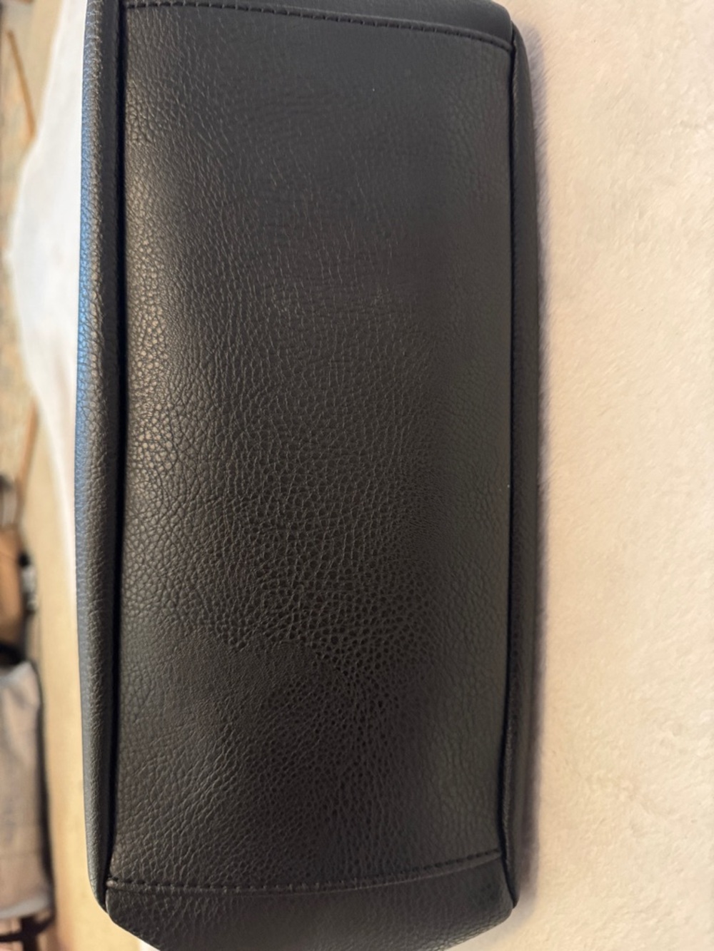 Relic Black Pebbled Tote with Side Pockets - Picture 4 of 4